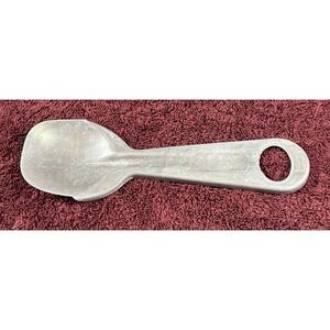 Vintage 8" Aluminum Short'ning and Ice Cream Spoon Lard and Shortening Scoop